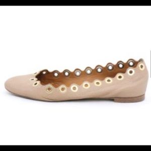 Chloe Pink Flats